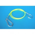 Horse Trailer High Viz Yellow Breakaway Cable